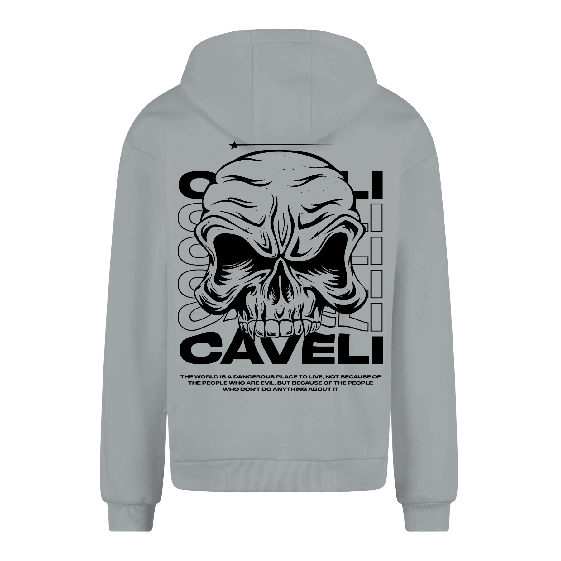 Oversized Streetwear Hoodie mit Logo von CAVELI

