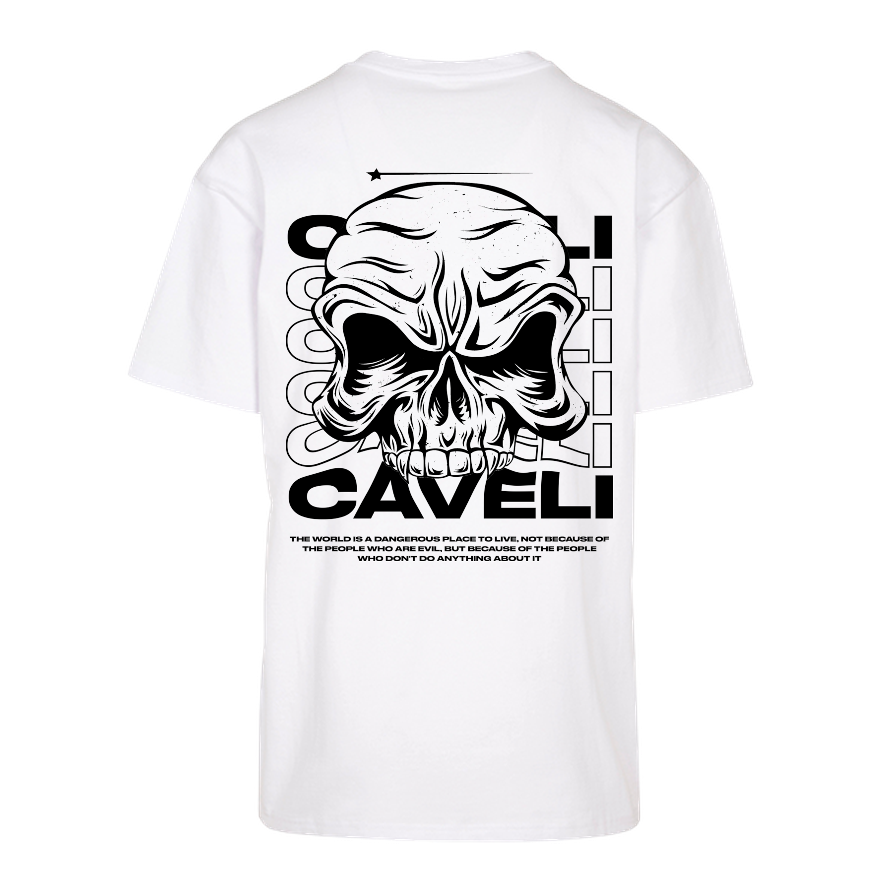Oversized Streetwear T-Shirt – CAVELI